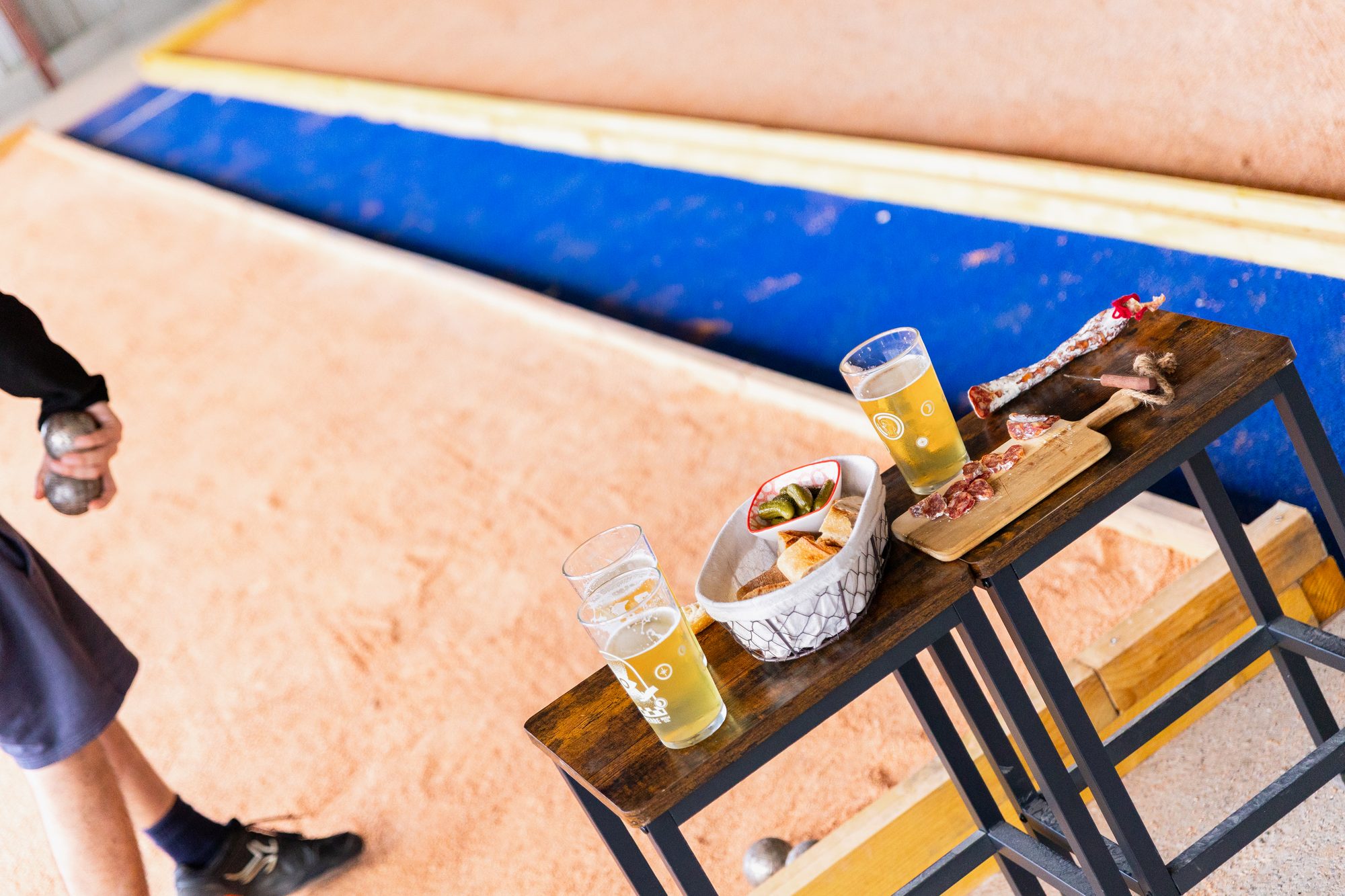 Apéro et partie de pétanque au Punto à Boucau